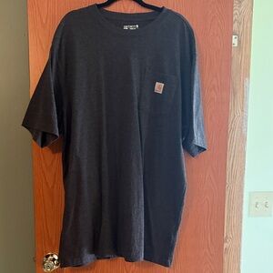 Carhartt Men's Dark Gray Pocket Tee
